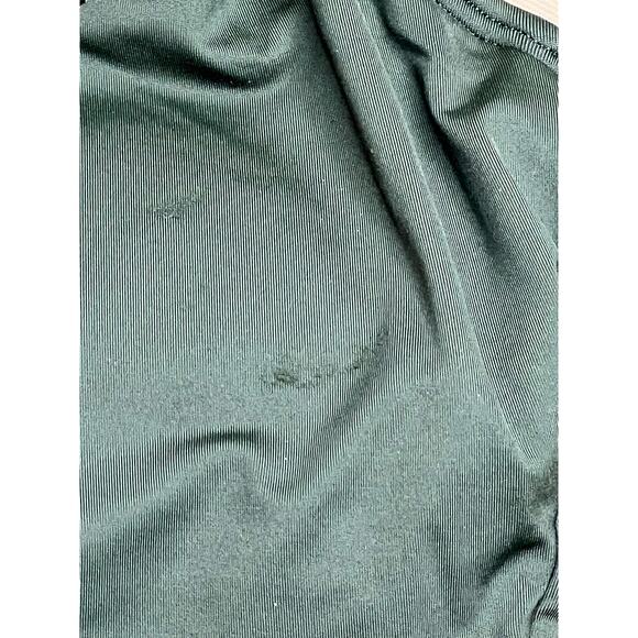 Lauren Ralph Lauren Beach Club Belted One Piece Swim Suit Olive 8 - Picture 10 of 10